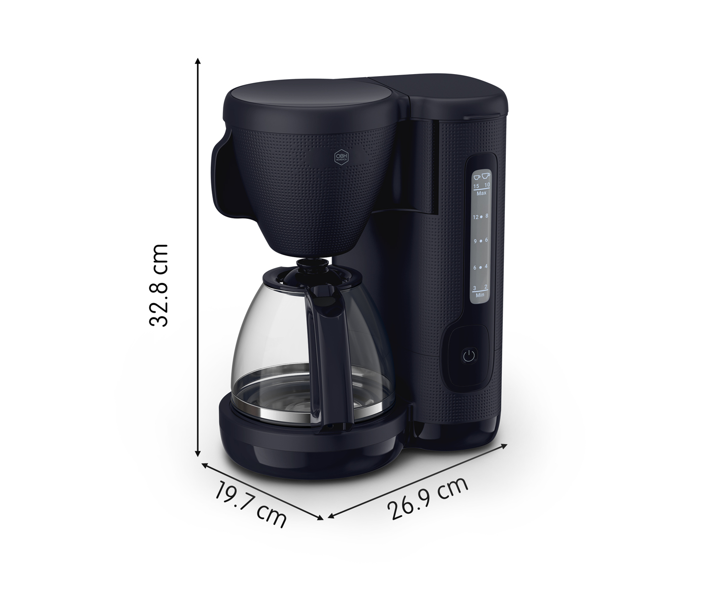 Obh Morning Filter Coffee Make Black Kaffemaskine billede 2
