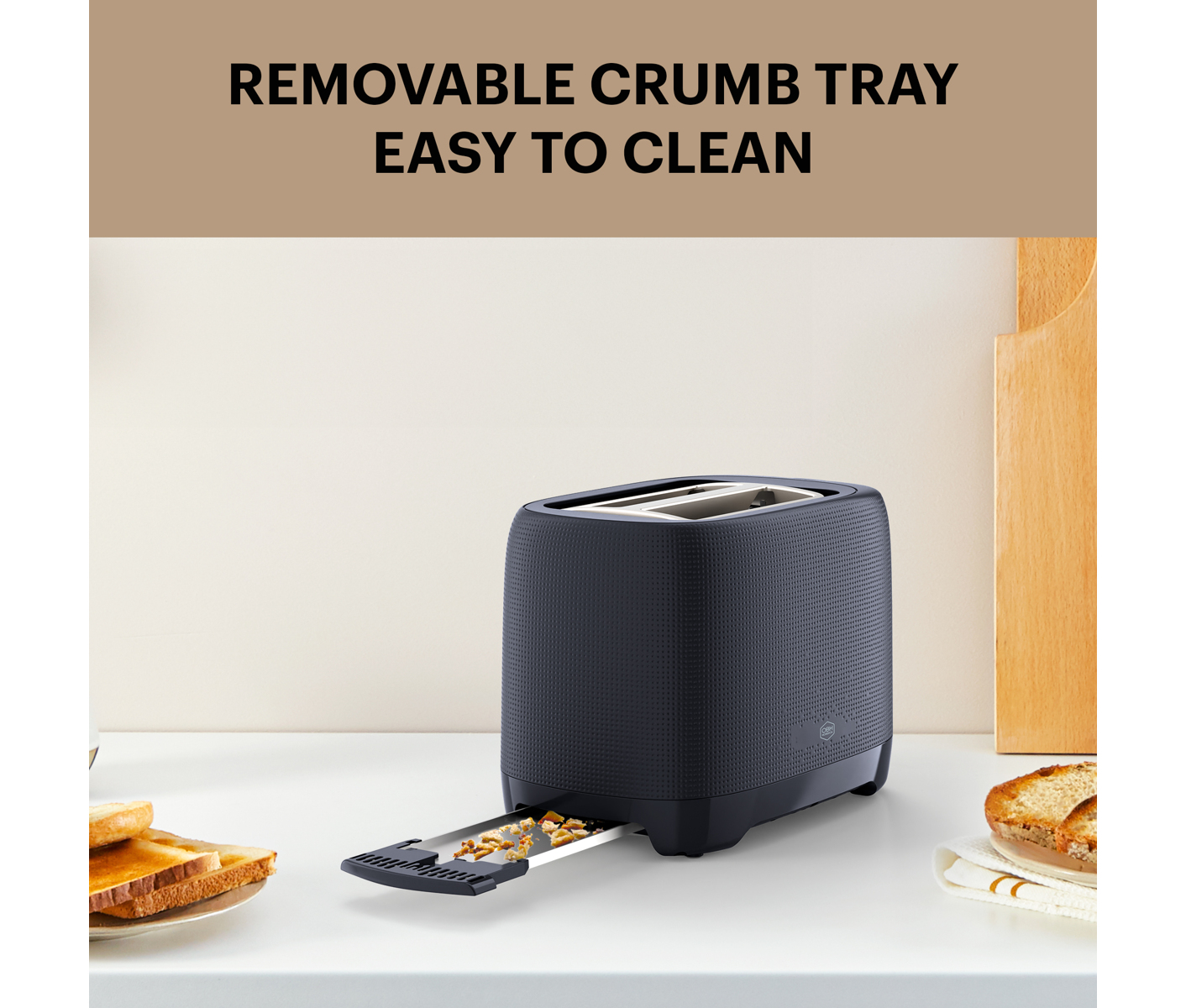 Obh Morning Toaster 2 Slices B Lack Toastmaskine