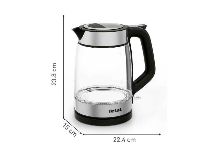 Tefal Elkedel KI605830 - kettle - transparent - Transparent - 2200 W billede 3