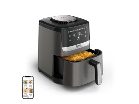 Tefal Easy Fry Silence Coal EY551HE0 - hot air fryer - dark grey billede 1