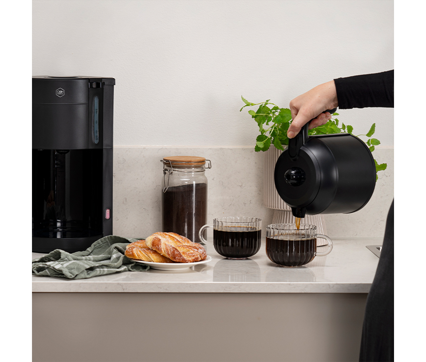 OBH Nordica Pro Aroma kaffemaskine billede 6