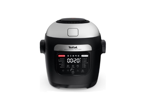 Tefal ActiFry MY741CF0 Multicook - Varmluftsrister/multimadlavningsapparat - 6 liter - 1.334 kW - sort/ sølv