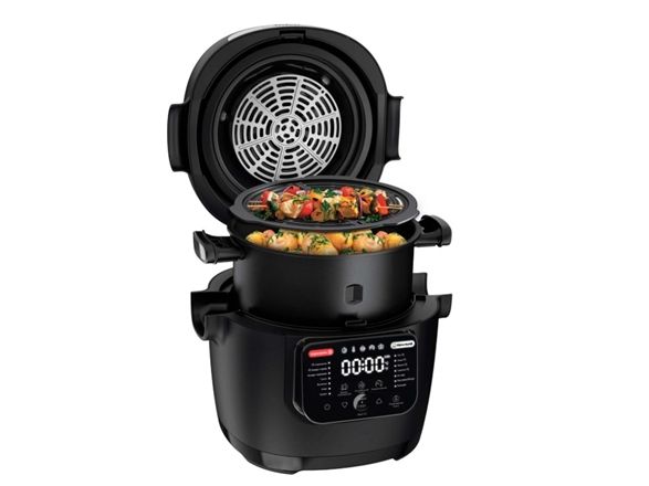 Tefal ActiFry MY741CF0 Multicook - Varmluftsrister/multimadlavningsapparat - 6 liter - 1.334 kW - sort/ sølv