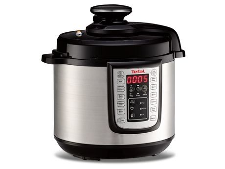 Tefal All-in-One CY505 Pressure Cooker - 6L / Black & Stainless Steel