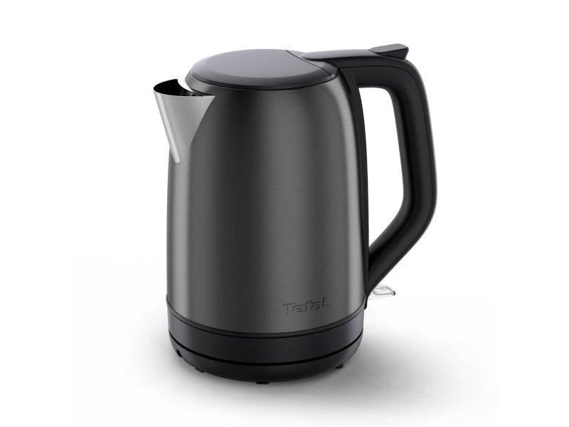 Tefal Subito KO5S08E0, 1,7 L, 2400 W, Sort, Rustfrit stål, Rustfrit stål, Justerbar termostat, Vandmåler billede 1