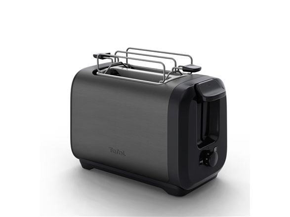 Tefal Subito TT5S18E0 - Brødrister - 2 skive - 2 Holdere - sort