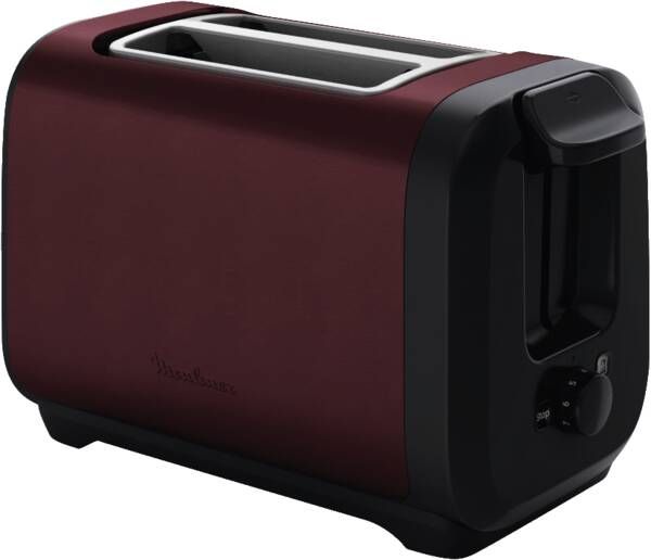 Moulinex LT5S05E0, 2 skive(r), Sort, Rød, Rustfrit stål, Niveau, Dreje, 1300 W, 313 mm