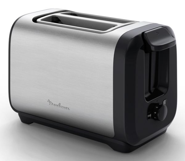 Moulinex LT5S05E0, 2 skive(r), Sort, Rød, Rustfrit stål, Niveau, Dreje, 1300 W, 313 mm