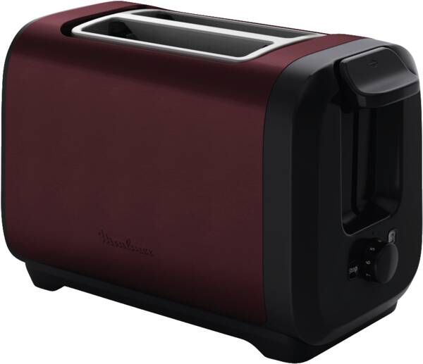 Moulinex LT5S05E0, 2 skive(r), Sort, Rød, Rustfrit stål, Niveau, Dreje, 1300 W, 313 mm