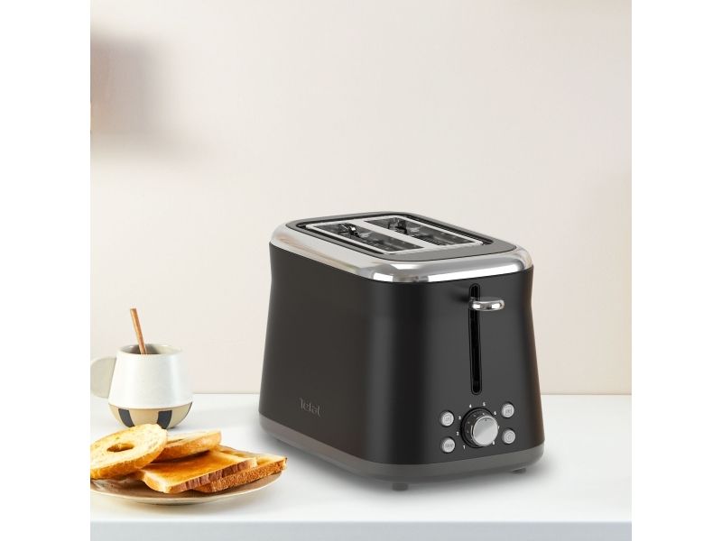 Tefal Collection TT7208E0, 2 skive(r), Sort, Knapper, Dreje, 850 W, 220 - 240 V, 50 - 60 Hz