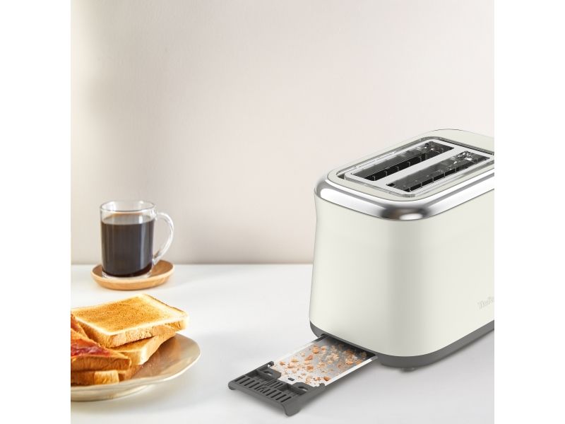 Tefal Collection TT720AE0, 2 skive(r), Hvid, Rise, Knapper, Dreje, 850 W, 220 - 240 V