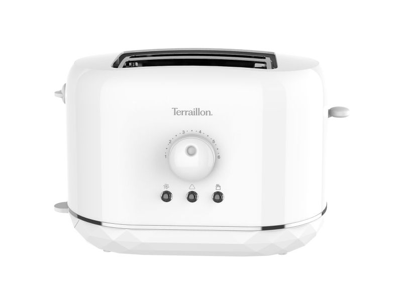 Terraillon Diamant, 2 skive(r), Hvid, Plast, Dreje, 870 W, 0,75 m