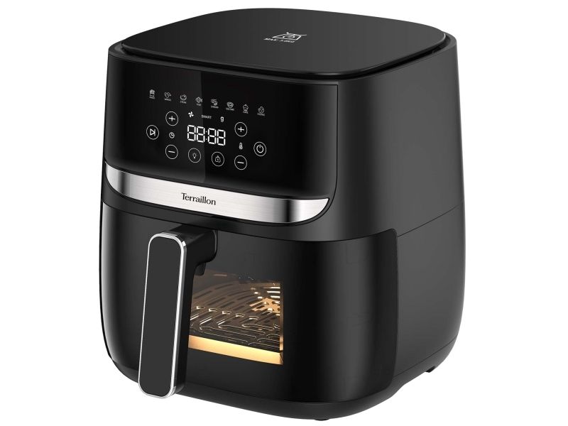 Air fryer Smart Cook & Fry 2in1 med indbygget vægt 5,7L