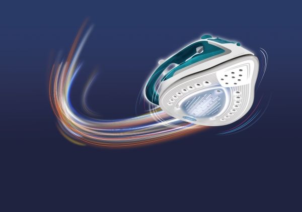 Tefal Dampstrygejern Easygliss Plus FV5718E0 billede 3