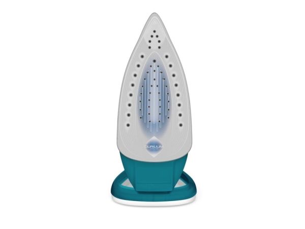 Tefal EasyGliss Plus FV5737, Tør & dampstrygejern, Durilium strygesål, 2 m, 220 g/min, Turkis, Hvid, 45 g/min billede 3