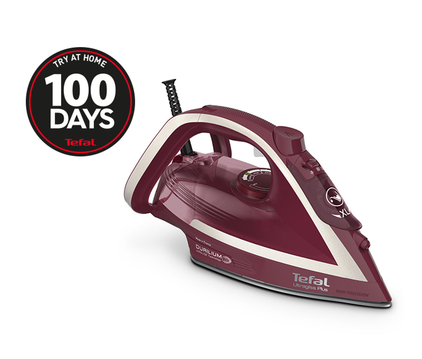 Tefal Dampstrygejern Ultragliss Plus FV6820E0 billede 4