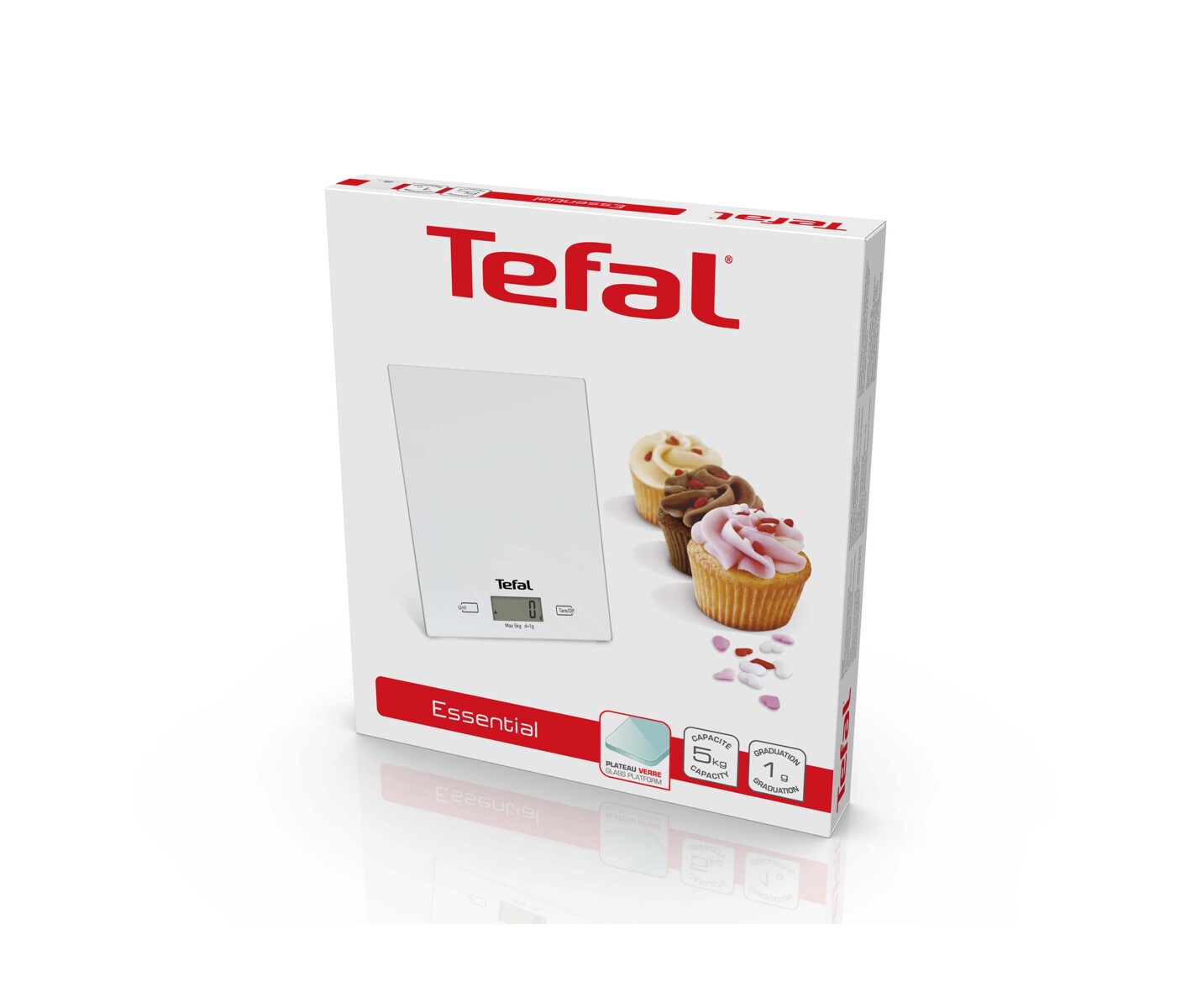 Tefal Essential White Køkkenvægt billede 2