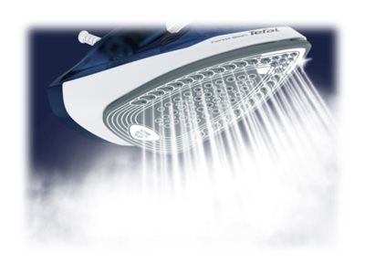 Tefal Express Steam FV2838E0 - Dampstrygejern - såleplade: Cerilium - 2400 W - blå/hvid billede 4