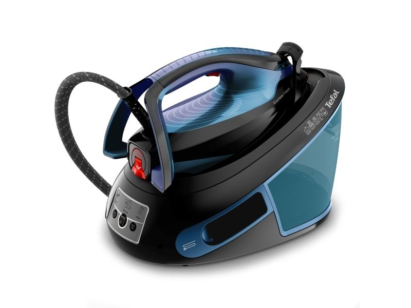 Tefal Dampstrygejern Express Vision SV8151 - steam generator iron - sole plate: Durilium AirGlide Autoclean billede 4