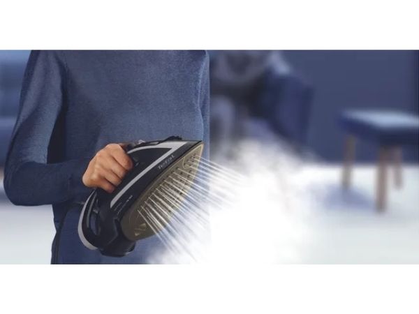 Tefal Dampstrygejern Puregliss FV8062E0 - steam iron - sole plate: Durilium AirGlide Autoclean billede 3