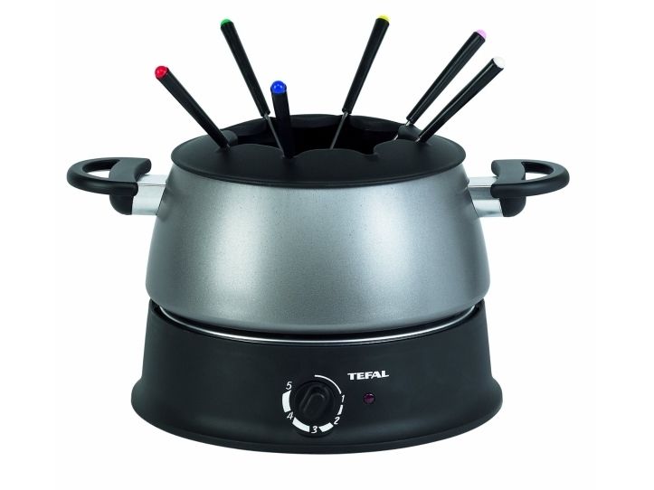 Tefal Multi Fondue EF 3000 - Black/Chrom