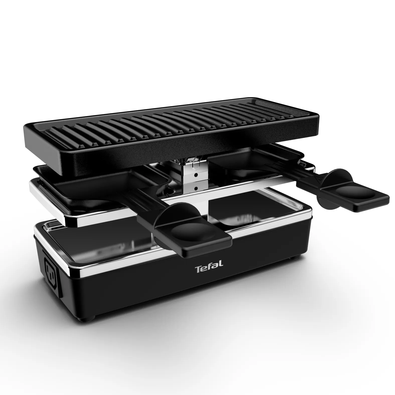 Tefal RE2308, 2 person(er), Sort, Sølv, Rektangulær, 1,1 m, 400 W, 148 mm billede 2