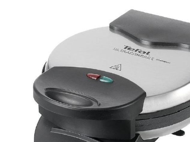 Tefal WM310D, 5 vaffel/vafler, Hjerte (form), Sort, Rustfrit stål, 20 cm, 1000 W, Type C