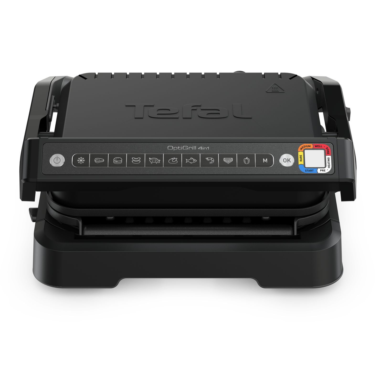 Tefal OptiGrill 4in1 GC7748, Sort, Metal, Rektangulær, Knapper, 600 cm², 300 x 200 mm billede 2