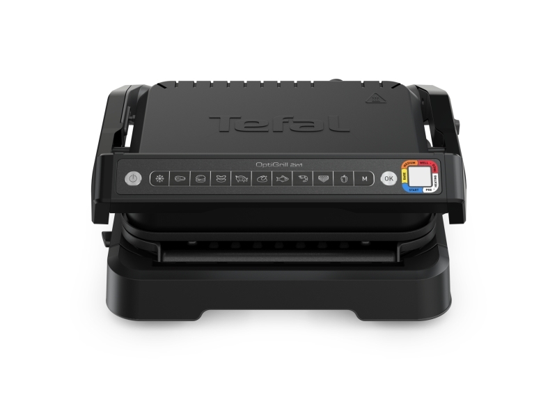 Tefal elektrisk grill Tefal GC 7728 Optigrill 2in1 sort