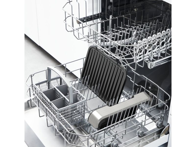 Tefal OptiGrill 2in1 GC773D10, Rustfrit stål, Metal, Rektangulær, Knapper, Dreje, Stegeplade, 600 cm² billede 2