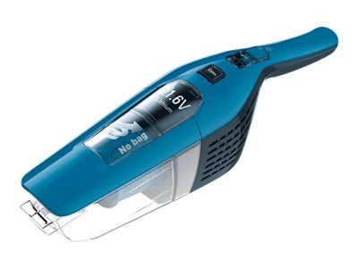 Tefal Dual Force TY6751WO - Støvsuger - pind/håndholdt (2-i-1) - uden pose - ledningsfri - blå billede 1