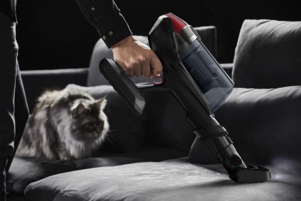 Rowenta RH98A7, 2-i-1 stangstøvsuger, Poseløs, Rød, Grå, 0,9 L, Rektangulær, Dry billede 4