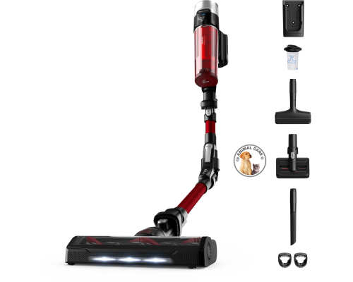 Tefal X-Force Flex 9.60 Animal Care opretstående støvsuger rød - ledningsfri støvsuger TY2079 (3221616085510) billede 1