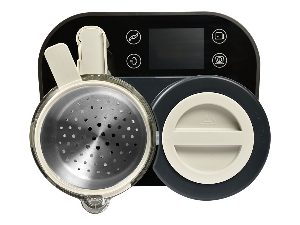 Beaba Babycook Smart - Baby blender/damper - 1.25 liter - antracit-grå billede 2