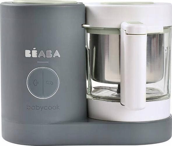 Garintuvas - trintuvas BEABA BABYCOOK NEO MINERAL, Pilkos spalvos