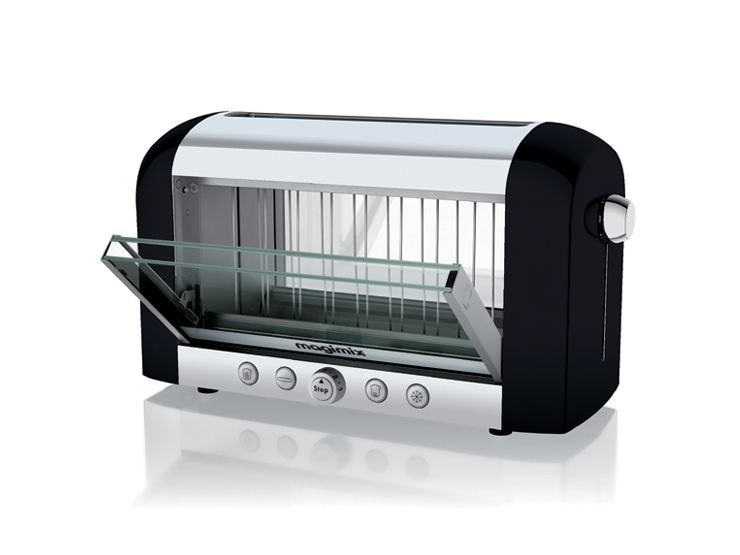 Magimix Le Toaster Vision - Brødrister - 2 skive - 1 Holdere - sort