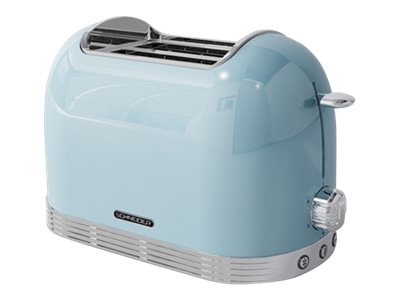 Schneider Vintage SCTO2BL - Brødrister - elektrisk - 2 Holdere - lyseblå