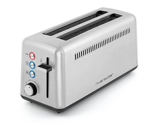 Riviera &amp Bar QGP 480, 2 disk(er), Rustfrit stål, Rustfrit stål, Knopper, CE, 1500 W