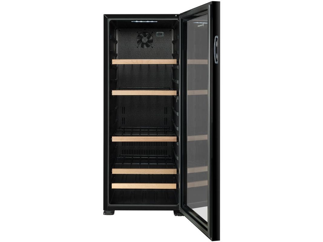Climadiff CEPAGE108, Vin køleboks, Fritstående, 108 flaske(r), 85 W, G, Sort billede 2