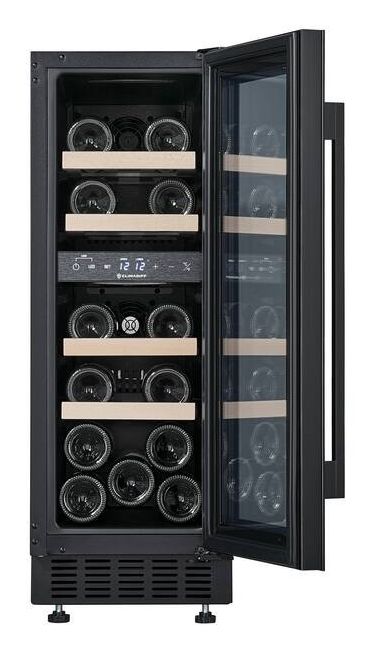 Climadiff CBU18DZBM, Vin køleboks, Indbygget, 18 flaske(r), F, Sort billede 2