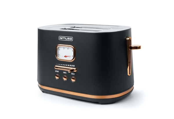 Muse MS-130BC brødrister 1000 W 2 skiver