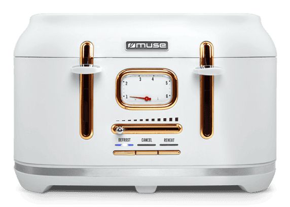 Muse brødrister MS-131W 1800W 4 brændere billede 3
