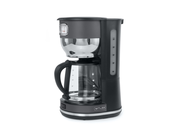 Muse MS-220 DG, Dråbe kaffemaskine, 1,4 L, Malet kaffe, 1000 W, Grå