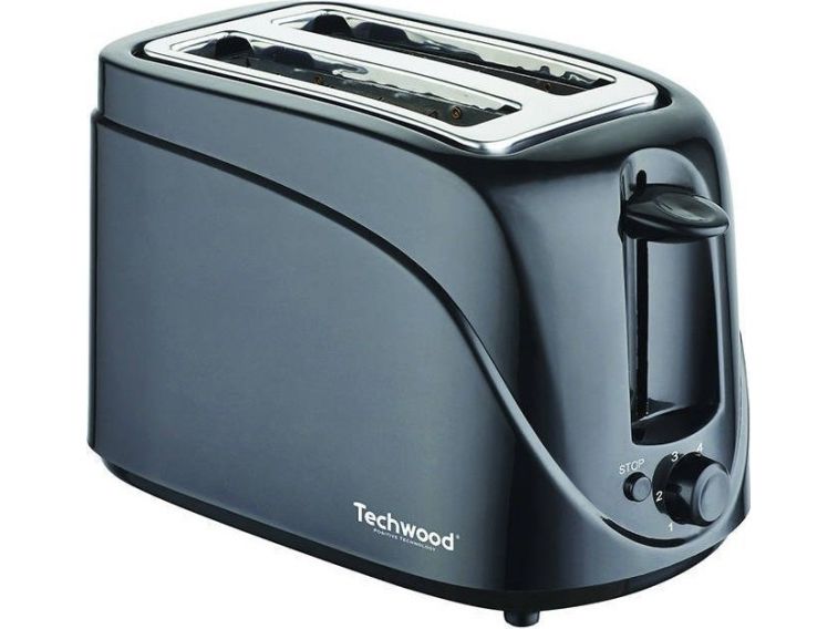 Techwood brødrister TGP-246, sort