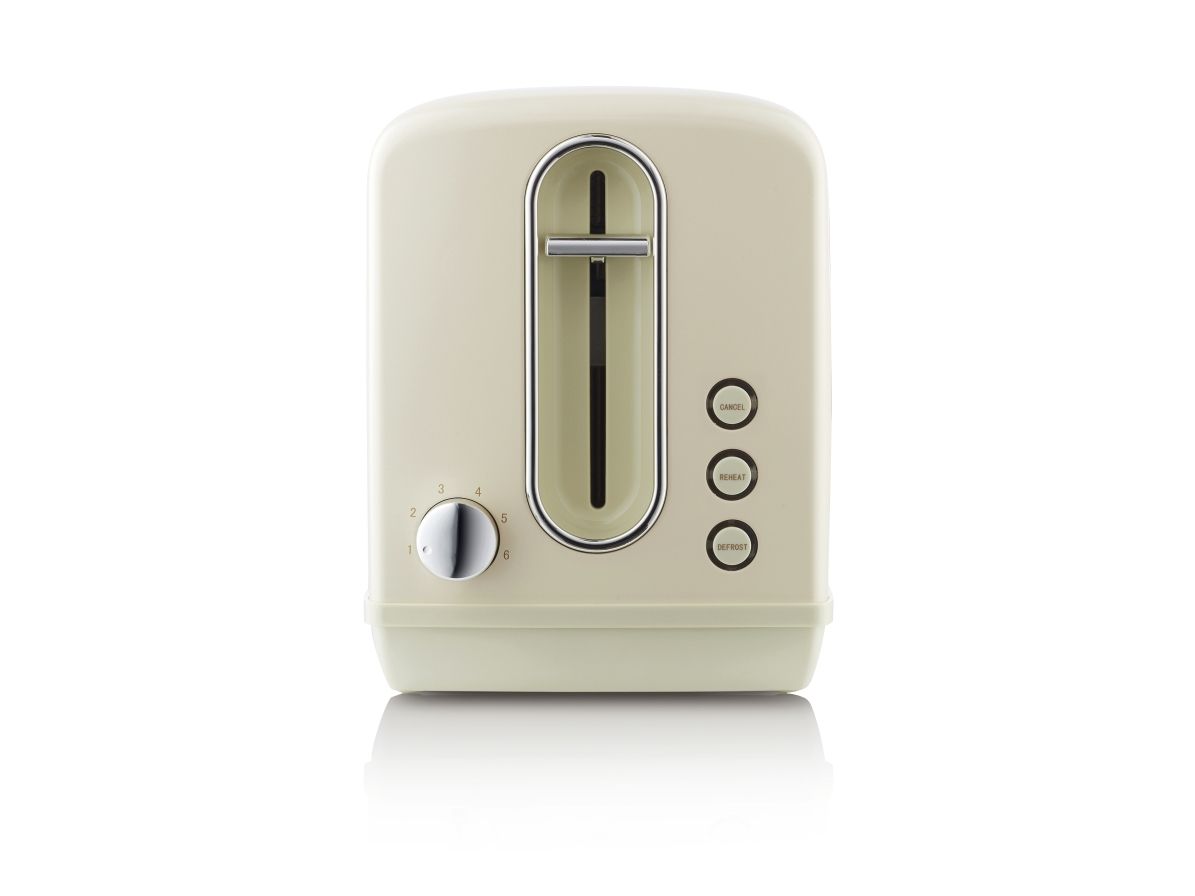 Gorenje T1100CLI - Brødrister - 2 skive - 2 Holdere - champagnefarvet billede 4