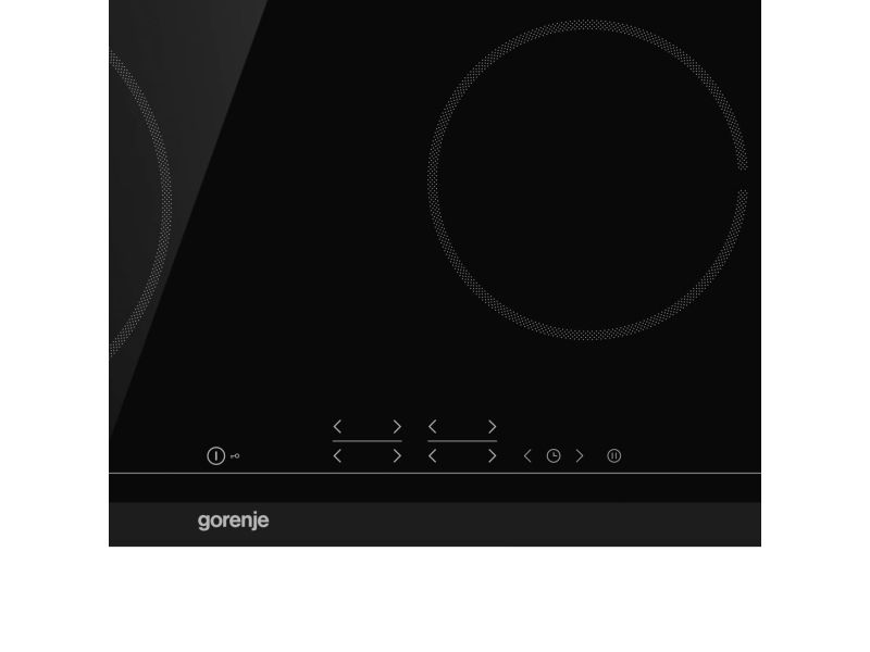 Gorenje ECT641BCSC, Sort, Indbygget, 60 cm, Keramisk, Keramisk, 4 zone(s)