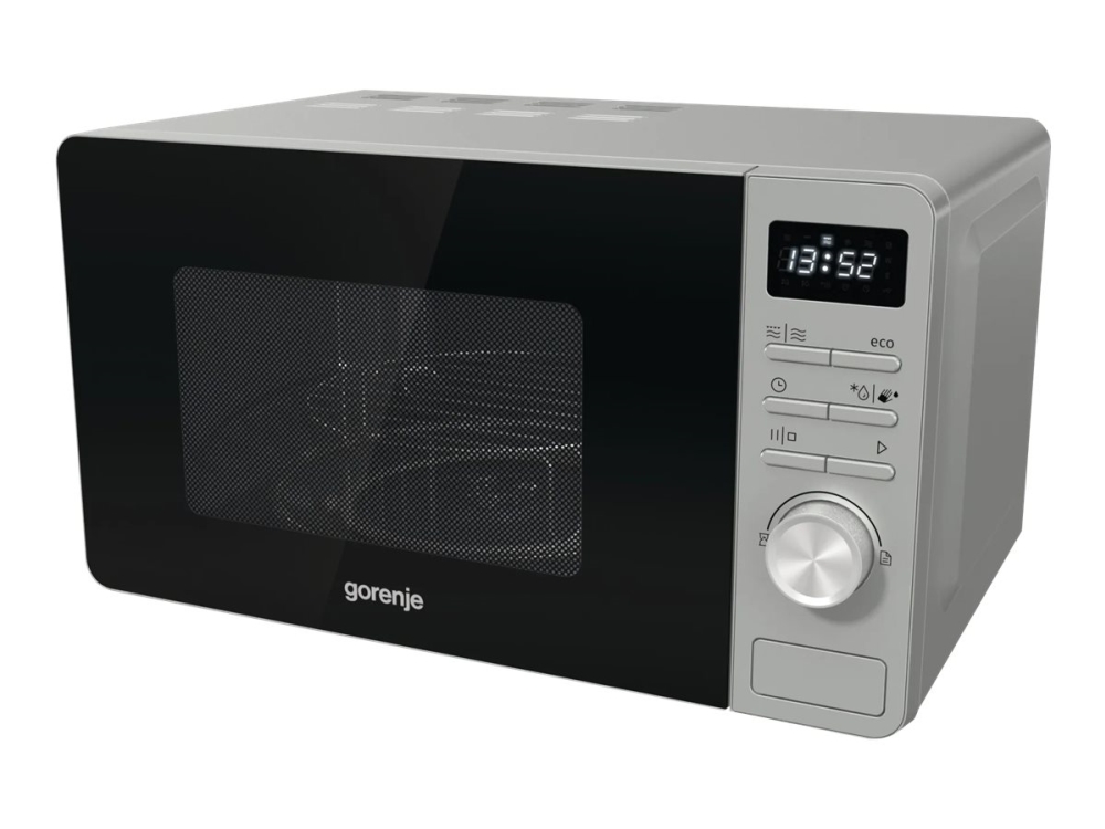 Gorenje MO20A4X - Mikrobølgeovn med grill - 20 liter - 800 W - metal