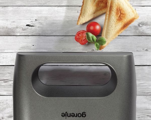 Gorenje Life Collection SM703GCG - Toast maskine / vaffelbager / grill - 700 W
