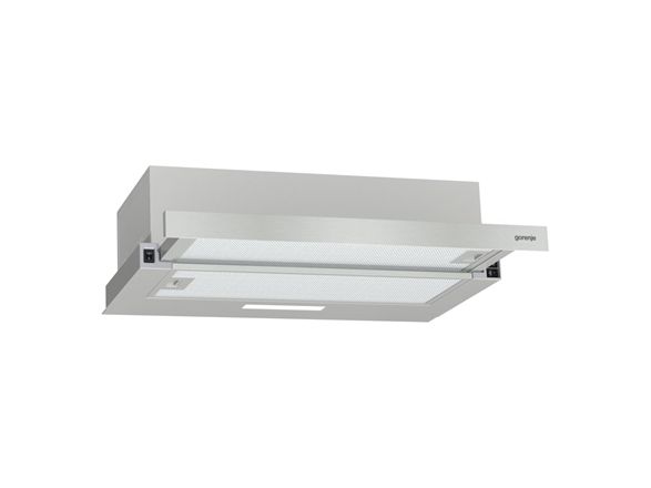 Gorenje TH60E3X, 350 m³/t, Aftræk/Recirkulerende, E, A, B, 67 dB
