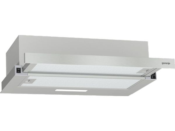 Gorenje TH60E3X, 350 m³/t, Aftræk/Recirkulerende, E, A, B, 67 dB